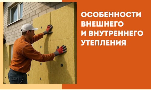 Какие особенности внешнего и внутреннего утепления в Верхнем Уфалее