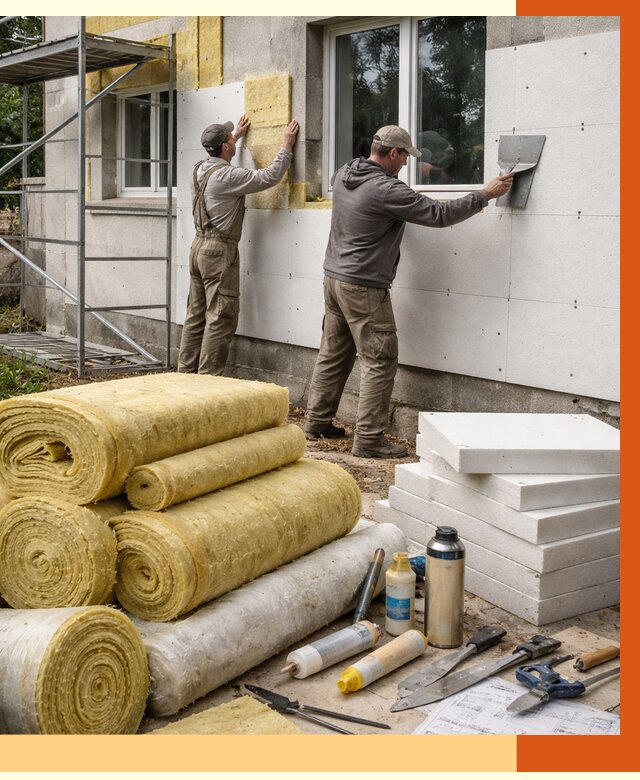 Утепление домов в Верхнем Уфалее под ключ от 4298 руб/м2 | Профессионально — ТепломастерВрф