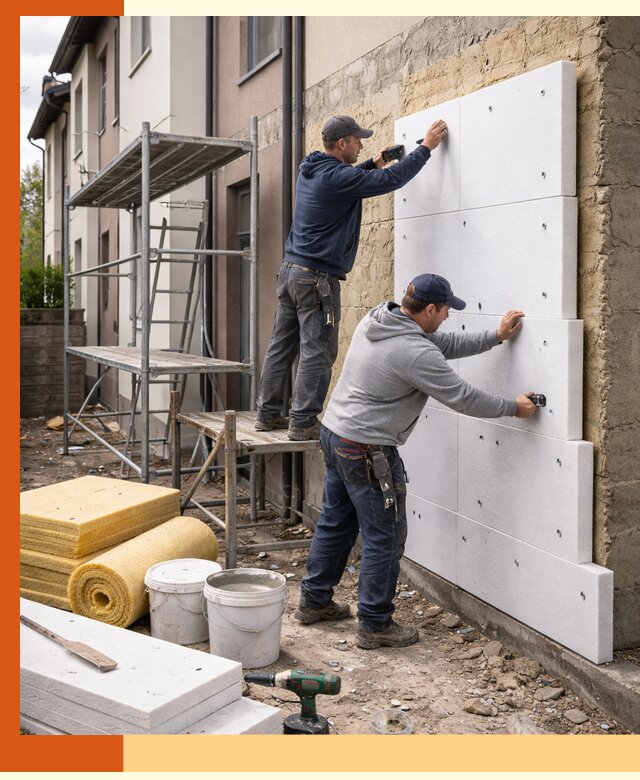 Утепление таунхауса с гарантией комфорта в Верхнем Уфалее