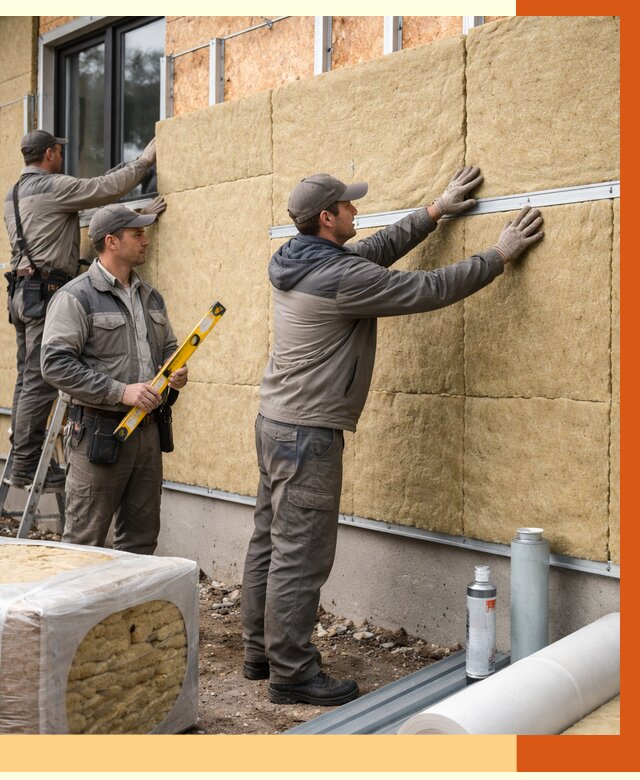 Утепление дома из SIP панелей в Верхнем Уфалее от 6345 руб./м² под ключ | ТепломастерВрф