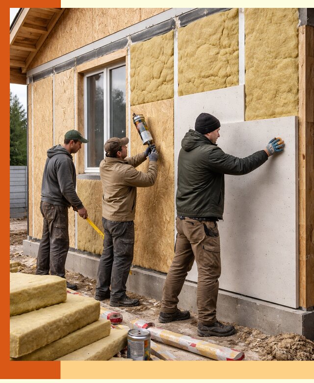 Профессиональное утепление дома из SIP-панелей в Верхнем Уфалее