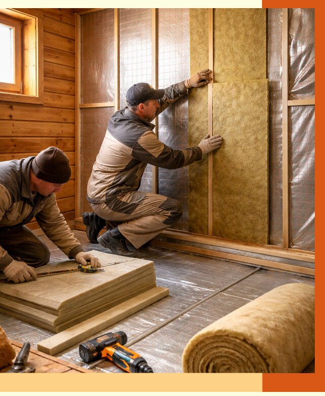 Утепление бани изнутри в Верхнем Уфалее под ключ от 4298 руб./м² | ТепломастерВрф