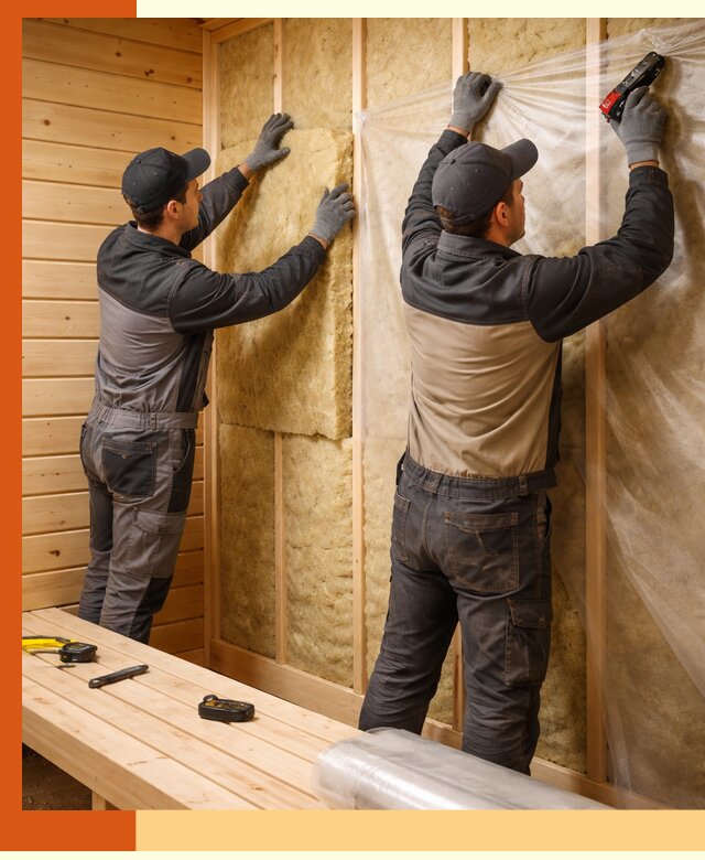 Профессиональное утепление сауны в Верхнем Уфалее с гарантиями качества