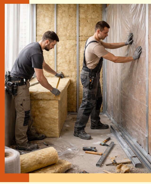 Профессиональное утепление лоджии в Верхнем Уфалее эффективно и надежно