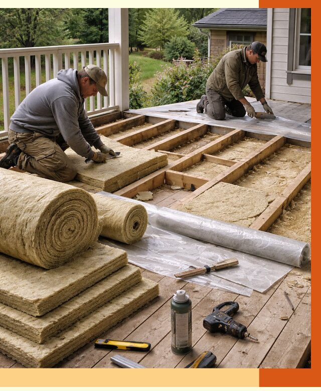 Утепление террасы в Верхнем Уфалее от 4298 руб./м2 — утеплить террасу под ключ | ТепломастерВрф