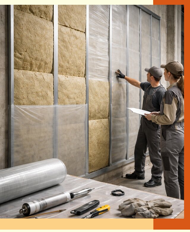 Утепление склада химсырья в Верхнем Уфалее от 4605 руб. под ключ | ТепломастерВрф