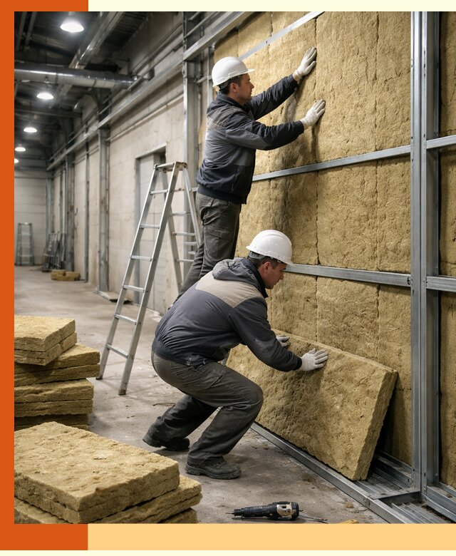 Утепление цеха под ключ в Верхнем Уфалее с гарантией качества