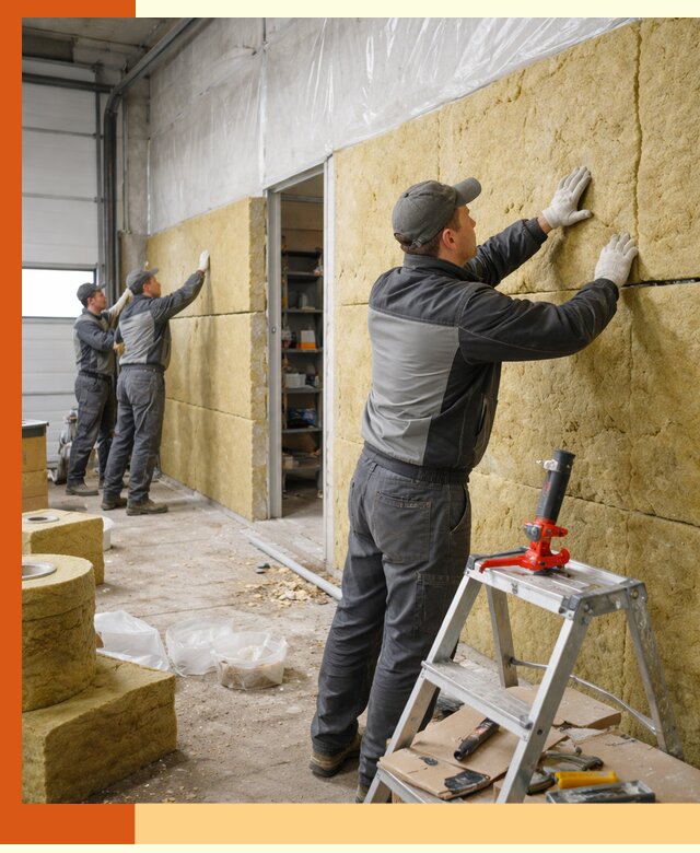 Утепление автосервиса и мастерских в Верхнем Уфалее качественно и надёжно