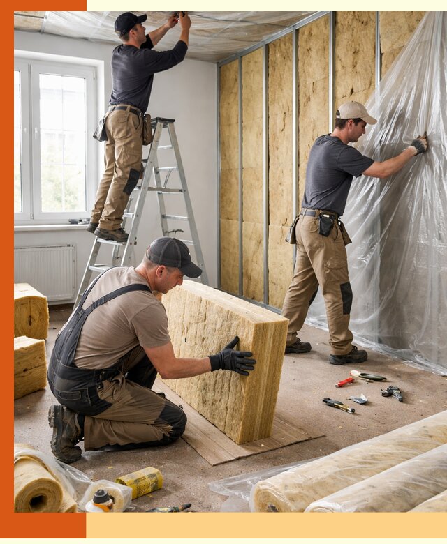 Утепление офисных помещений под ключ в Верхнем Уфалее