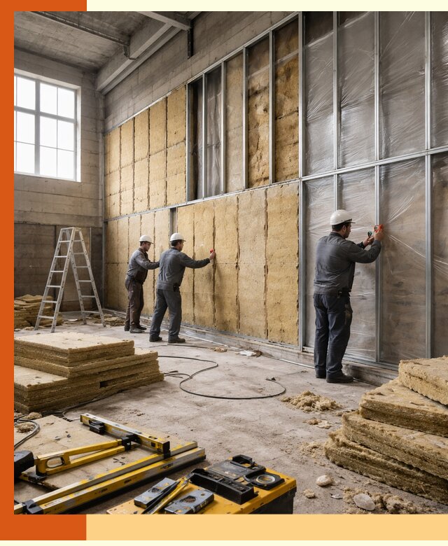 Утепление спортивного зала в Верхнем Уфалее качественно и недорого