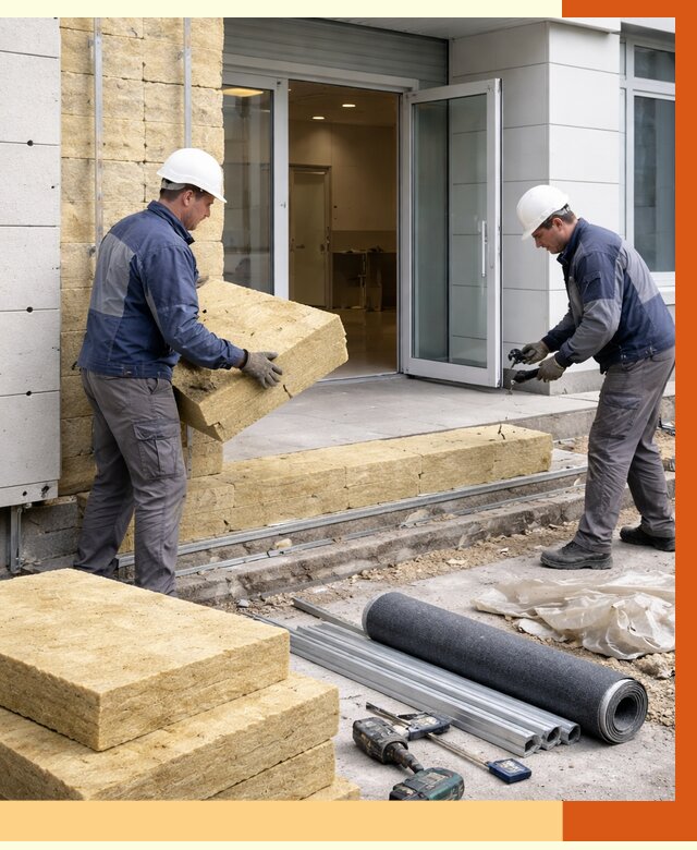 Утепление медицинского центра в Верхнем Уфалее под ключ от 12793 руб./м² | ТепломастерВрф