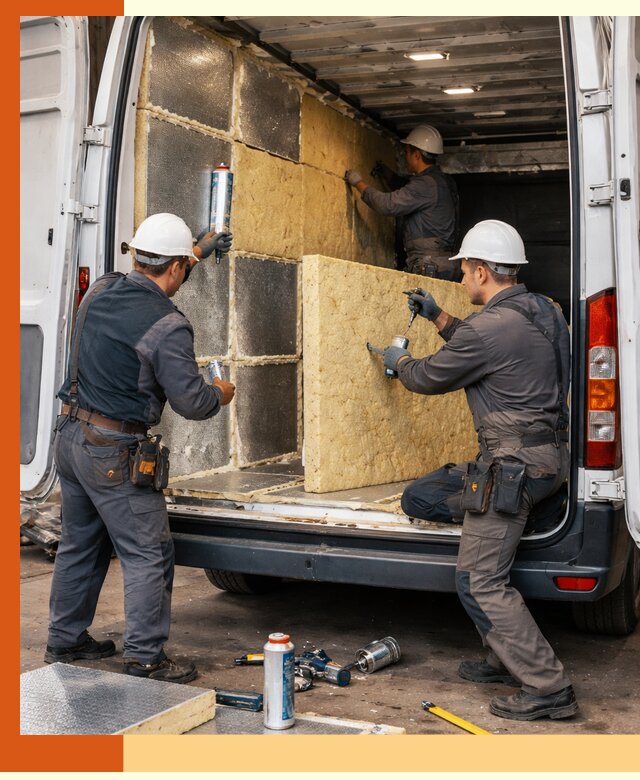 Утепление фургона-рефрижератора в Верхнем Уфалее для сохранения температуры