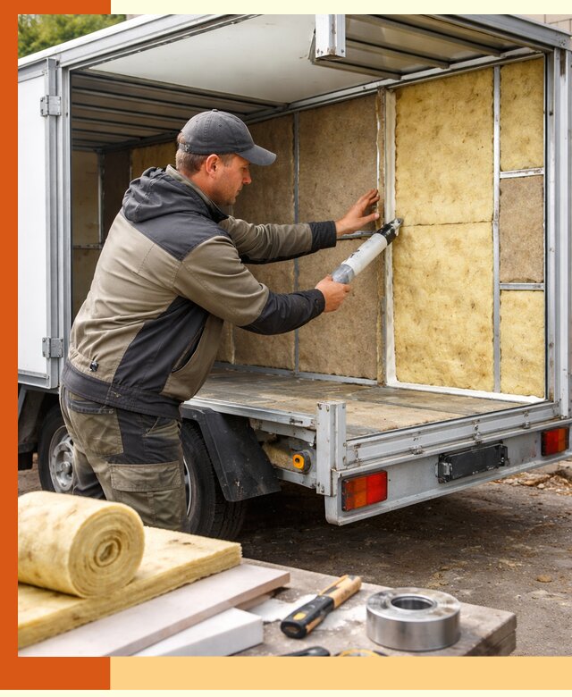 Профессиональное утепление прицепа в Верхнем Уфалее для любых условий