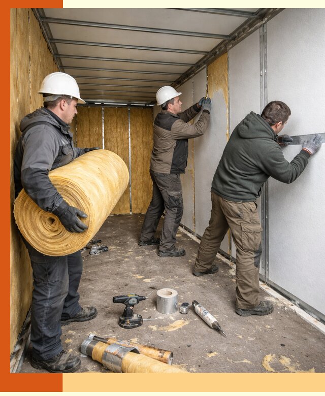 Утепление рефрижераторного контейнера в Верхнем Уфалее профессионально и надежно
