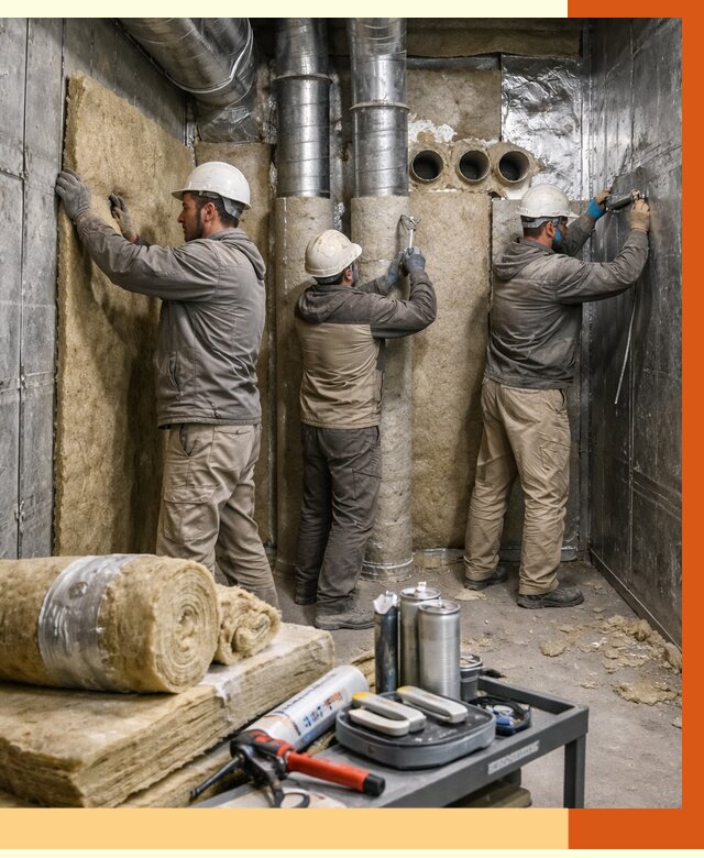 Утепление венткамеры в Верхнем Уфалее под ключ от 1484 руб. — профессионально | ТепломастерВрф