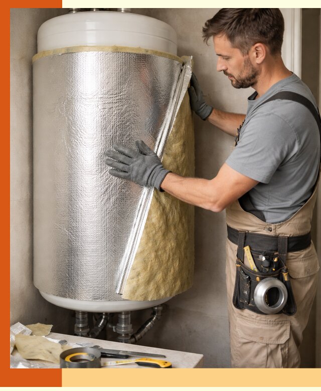 Утепление бойлера в Верхнем Уфалее для снижения теплопотерь и экономии энергии