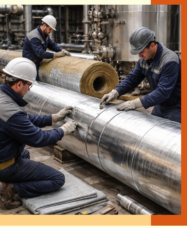 Утепление технологического оборудования в Верхнем Уфалее от 4298 руб. за м2 | ТепломастерВрф