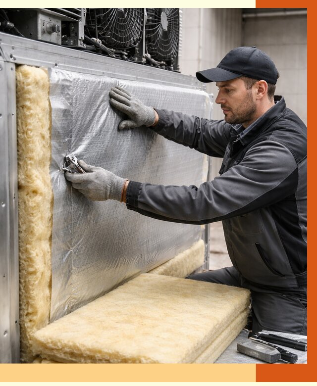 Утепление холодильного агрегата в Верхнем Уфалее от 8699 руб. под ключ | ТепломастерВрф