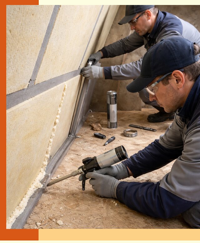 Герметизация стыков ППУ в Верхнем Уфалее — надежное уплотнение швов