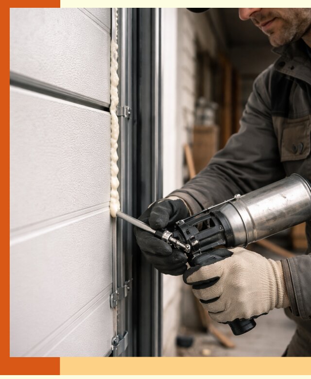 Заполнение пустот ворот в Верхнем Уфалее профессионально и герметично