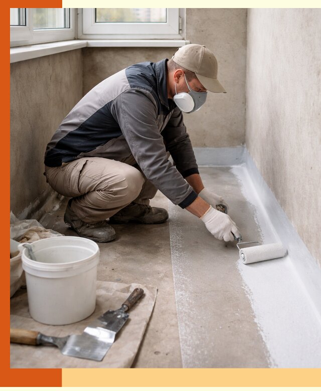 Утепление балкона жидкой теплоизоляцией в Верхнем Уфалее