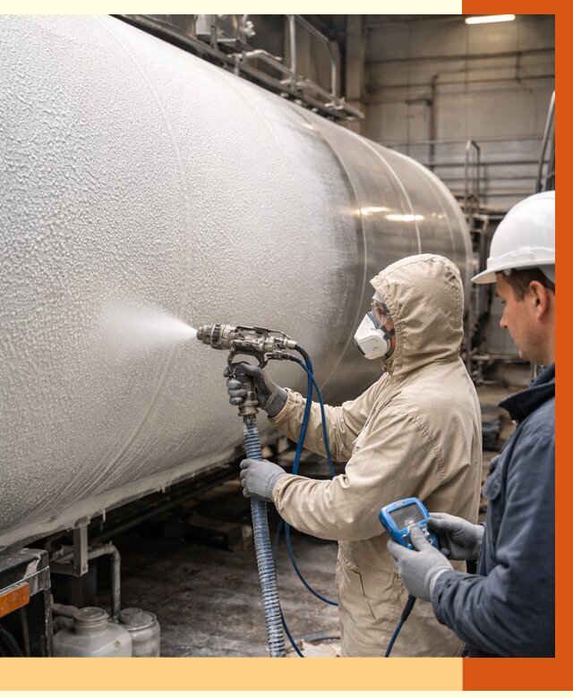 Утепление автоцистерны жидкой теплоизоляцией в Верхнем Уфалее от 14839 руб. под ключ | ТепломастерВрф
