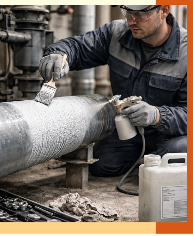 Утепление оборудования жидкой теплоизоляцией в Верхнем Уфалее от 4605 руб. | ТепломастерВрф