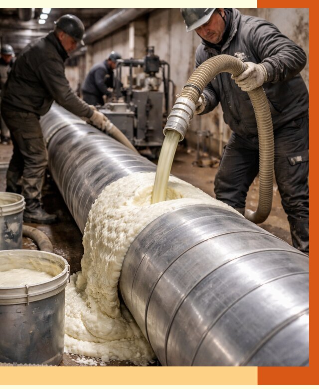 Утепление теплотрассы жидкой теплоизоляцией в Верхнем Уфалее от 4298 руб. | ТепломастерВрф