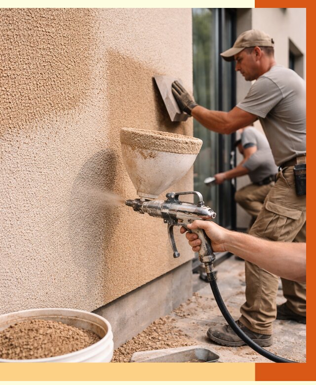 Утепление фасада жидкой пробкой в Верхнем Уфалее от 4912 руб./м² под ключ | ТепломастерВрф