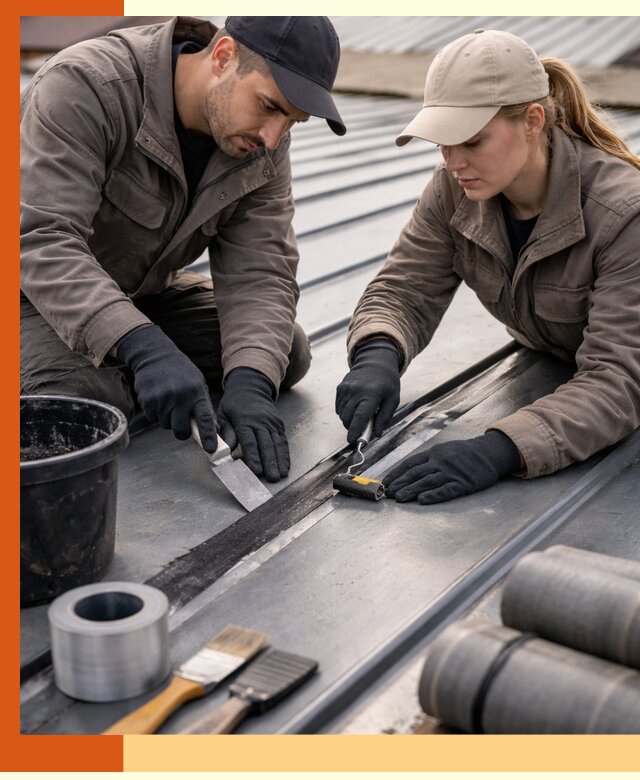 Гидроизоляция фальцевой кровли в Верхнем Уфалее качественно и надежно