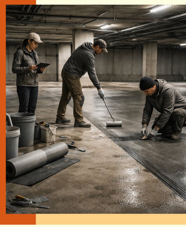 Гидроизоляция паркинга в Верхнем Уфалее: качественная защита зданий