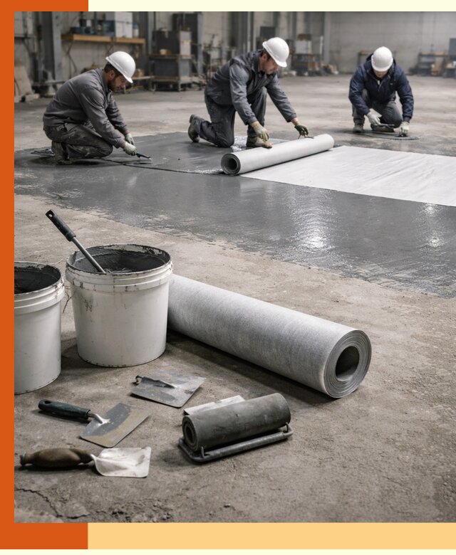 Гидроизоляция промышленного пола в Верхнем Уфалее — защита и долговечность