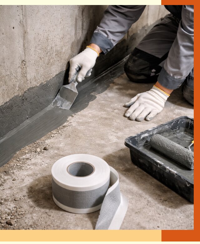 Гидроизоляция швов и герметизация стыков в Верхнем Уфалее от 1279 руб. | ТепломастерВрф