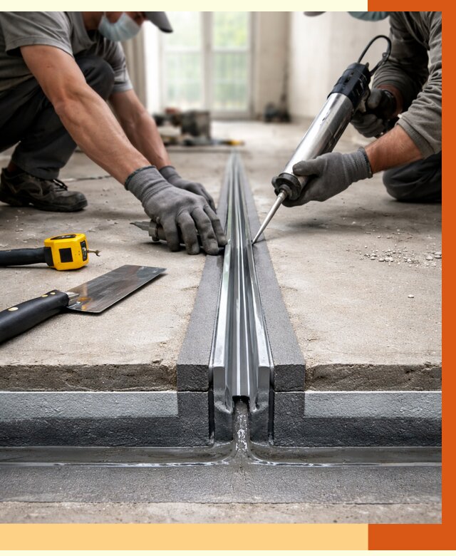 Гидроизоляция деформационного шва в Верхнем Уфалее от 7676 руб. под ключ | ТепломастерВрф