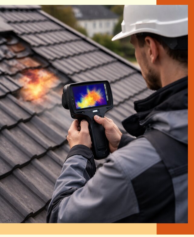 Тепловизионное обследование кровли в Верхнем Уфалее от 4605 руб. — ТепломастерВрф под ключ