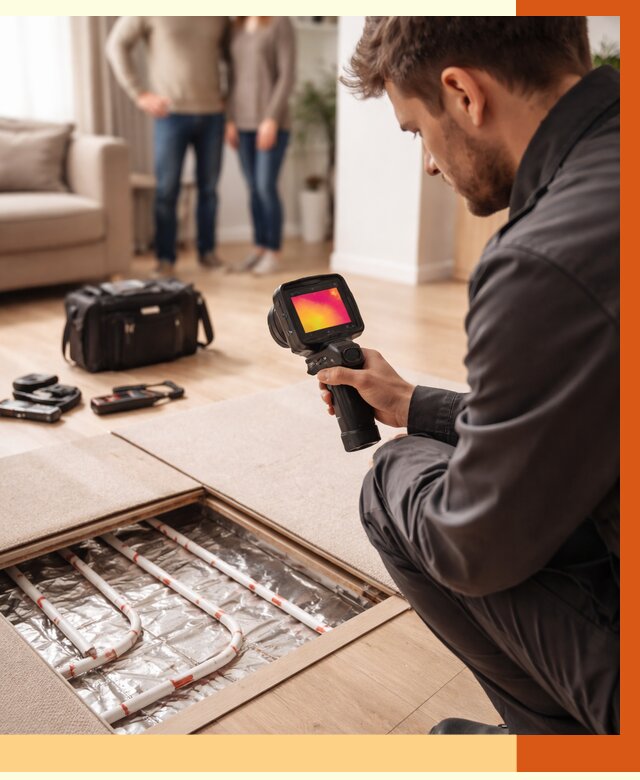 Тепловизионное обследование теплого пола в Верхнем Уфалее от 4605 руб. — ТепломастерВрф