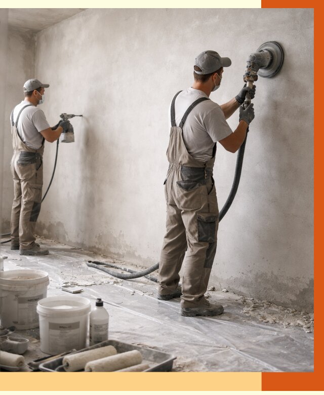 Подготовка поверхности под напыление в Верхнем Уфалее от 1228 руб. — ТепломастерВрф