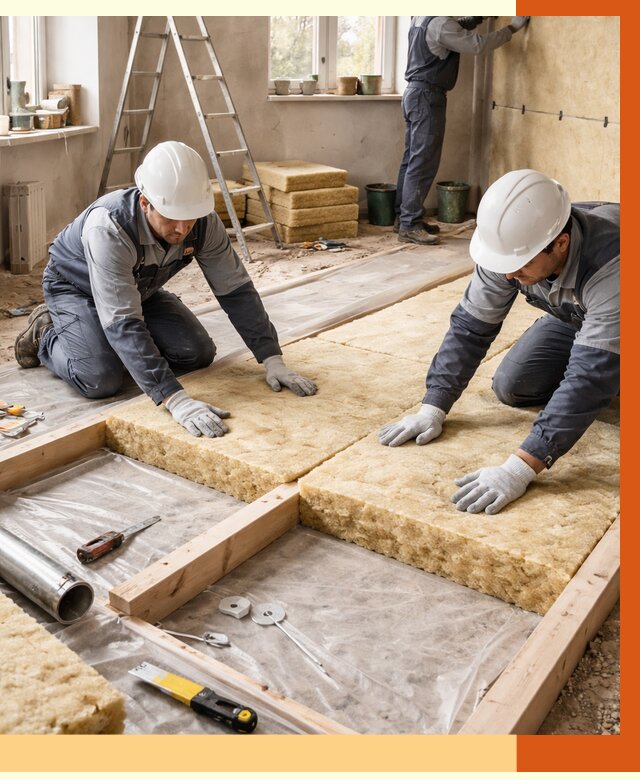 Восстановление теплоизоляции в Верхнем Уфалее от 8699 руб. — ремонт утепления под ключ | ТепломастерВрф