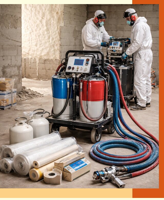 Аренда установки для напыления ППУ в Верхнем Уфалее от 35819 руб. | ТепломастерВрф