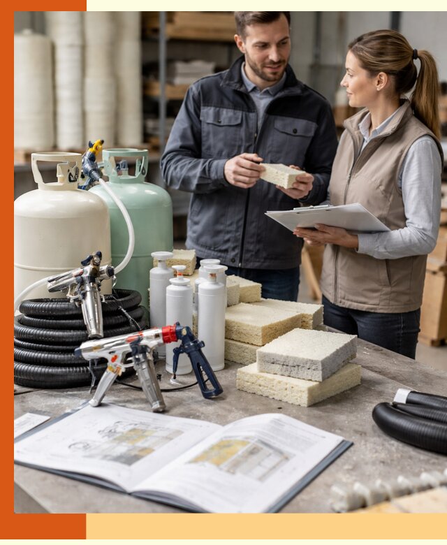 Продажа компонентов ППУ с профессиональной консультацией в Верхнем Уфалее